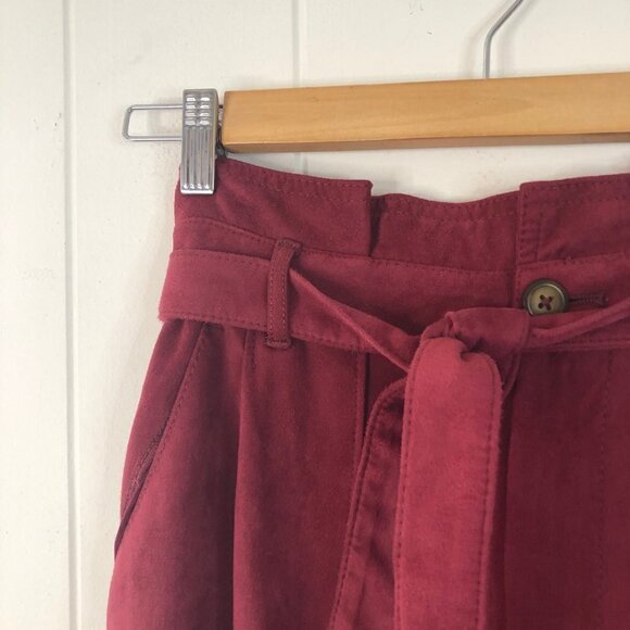 Free People Womens Nightfall Vegan Suede Pants Size 2 - Picture 9 of 14